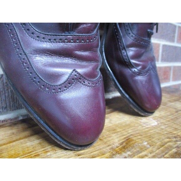 Allen Edmonds Mens Marlow Brown Leather Wingtip Oxford Dress Shoes 9 D USA main image 7